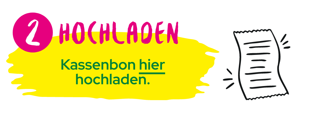 Schritt 2: Kassenbon hochladen